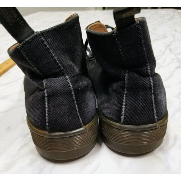 Dr. Martens Mayport Chukka Navy Dark Blue  Canvas Boots Size Mens 9 Women's 11 - Picture 6 of 12